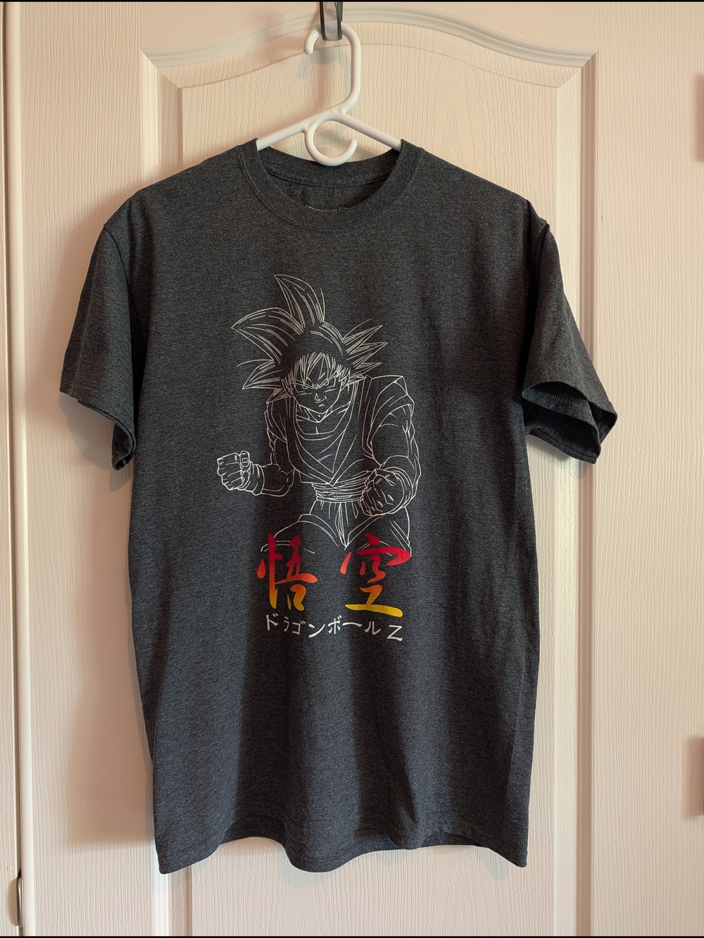 Dragon Ball Z Goku Graphic T-Shirt - Charcoal SZ Men's Medium